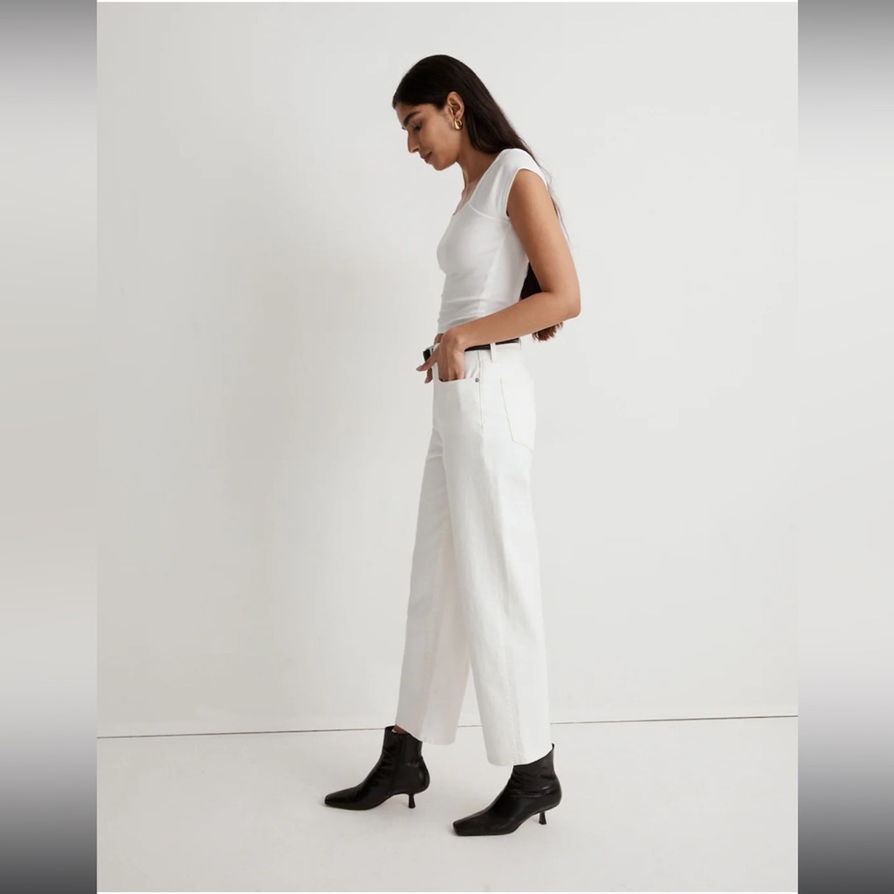 MOVING SALE | NWT The Tall Perfect Vintage Wide-Leg Crop Jean, Size 33 Tall - Picture 6 of 6